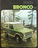 74 Bronco Sales Brochure
