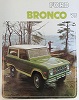 75 Bronco Sales Brochure
