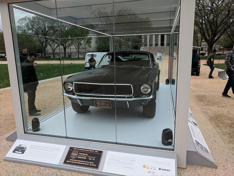 Bullitt Mustang in Washington D.C.