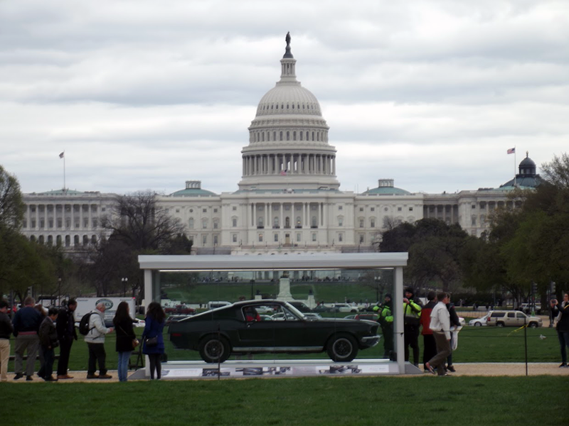 Bullitt Mustang in Washington D.C.