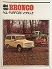 66 Bronco Sales Brochure