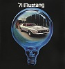 1971 Mustang Sales Brochure