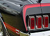 1969 MACH 1 Stripe Kit - Red with Gold Stripe